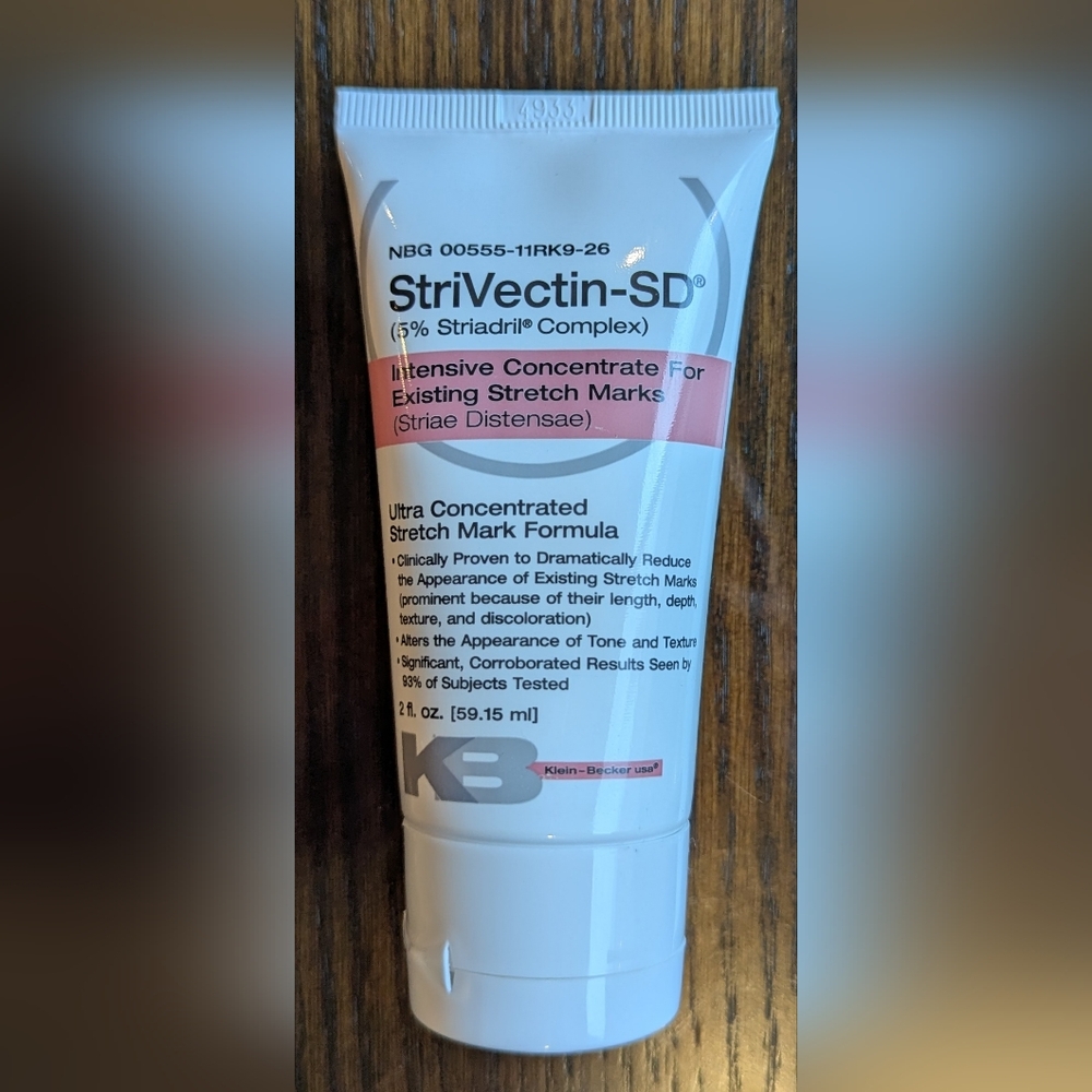 StriVectin White Tube with Black Text